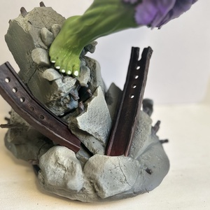 Kézzel festett 45 cm Hulk figura  Marvel rajongóknak! - otthon & életmód - dekoráció - dísztárgy - Meska.hu