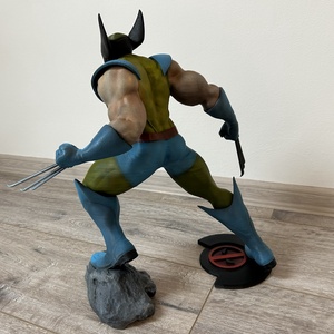 Egyedi, kézzel festett Wolverine figura 40 CM  Marvel rajongóknak - otthon & életmód - dekoráció - dísztárgy - Meska.hu