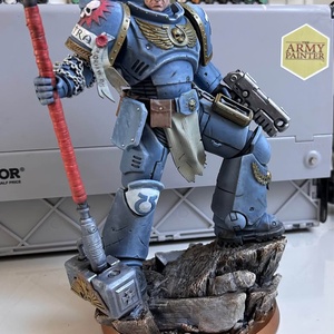 Demetrian Titus Warhammer rajongói szobor - Meska.hu