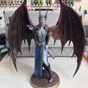 Kézzel festett Mizora fanart szobor � Baldur�s Gate 3 gyűjtői dekor - Meska.hu
