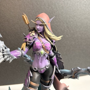 Sylvanas Windrunner � World of Warcraft kézzel festett prémium műgyanta szobor (1/8 méretarány) - otthon & életmód - dekoráció - asztal és polc dekoráció - könyvszobor - Meska.hu