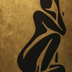 Tündöklés c. Modern festmény, Művészet, Festmény, Akril, Festészet, MESKA