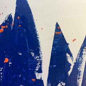 Áramlat c. Modern vitorlás festmény - művészet - festmény - akril - Meska.hu