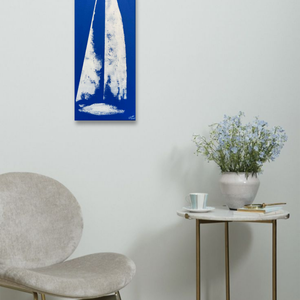 Drift c. Modern vitorlás festmény - művészet - festmény - akril - Meska.hu