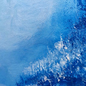 A vándorlás ideje c. Modern állatos festmény - művészet - festmény - akril - Meska.hu