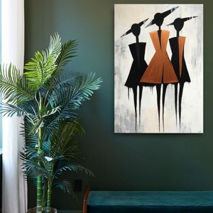 A három Grácia c. Modern festmény - művészet - festmény - akril - Meska.hu