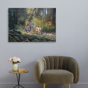 Bőgés idején c. Kortárs olajfestmény - művészet - festmény - olajfestmény - Meska.hu