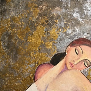 Mozdulat c. Modern festmény (Papp Tünde) - művészet - festmény - olajfestmény - Meska.hu