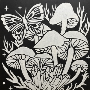 Fesd magad képek - Gombák1, DIY (Csináld magad), Egységcsomag, Festészet, MESKA