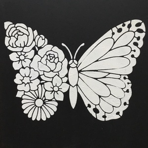 Fesd magad képek - Pillangó 2, DIY (Csináld magad), Egységcsomag, Festészet, MESKA