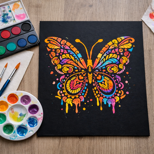 Fesd magad képek - Pillangó 1 - diy (csináld magad) - egységcsomag - Meska.hu