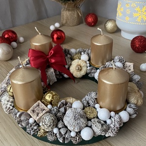 Adventi koszorú  - Meska.hu