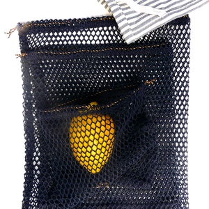 ZeroWaste S/M/L - zsákok - színes 3 db-os szett - táska & tok - bevásárlás & shopper táska - kenyeres zsák - Meska.hu