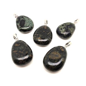 20/25mm Jáspis kambaba csepp medál, Ékszer, Nyaklánc, Medál, , MESKA