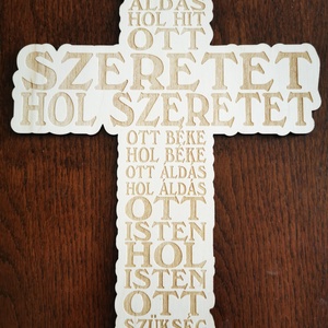Házi áldás, Otthon & Életmód, Dekoráció, Fali és függő dekoráció, Betű & Név, Famegmunkálás, MESKA