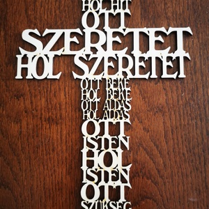 Házi áldás - otthon & életmód - dekoráció - fali és függő dekoráció - betű & név - Meska.hu