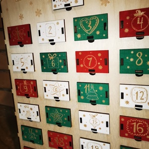 Adventi naptár - Házikós színes fiókos - karácsony - adventi díszek - adventi naptár - Meska.hu Adventi naptár - Házikós színes fiókos - karácsony - adventi díszek - adventi naptár - Meska.hu