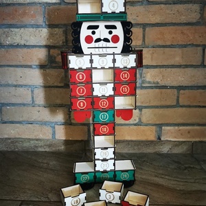 Adventi naptár - Diótörő - Meska.hu