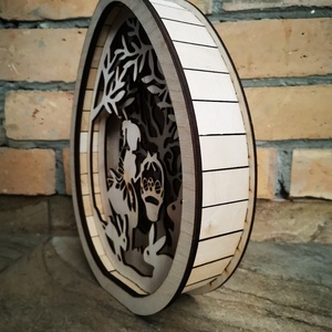 Húsvéti ledes asztaldísz  - otthon & életmód - dekoráció - asztal és polc dekoráció - asztaldísz - Meska.hu