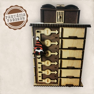 Adventi naptár - Manós torony - karácsony - adventi díszek - adventi naptár - Meska.hu Adventi naptár - Manós torony - karácsony - adventi díszek - adventi naptár - Meska.hu