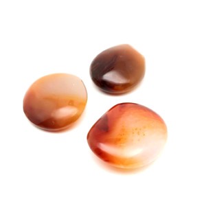 Lencse karneol 2-4cm (MDG), Kellékek & szerszámok, Ásvány alapanyag, Marokkő, , MESKA