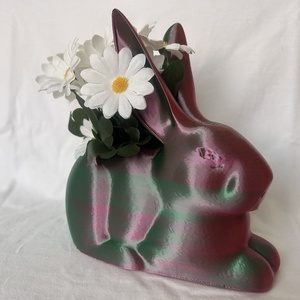 3D nyomtatott nyuszis asztaldísz, Ünnepi díszek, dekorációk, Húsvéti díszek és dekorációk, Húsvéti asztaldíszek, Mindenmás, MESKA