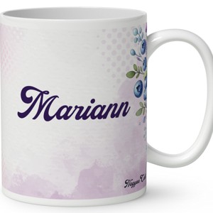 Névvel kérhető - Édes Áfonyás manó mintás bögre - otthon & életmód - konyhafelszerelés, tálalás - tálalás - bögre & csésze - Meska.hu