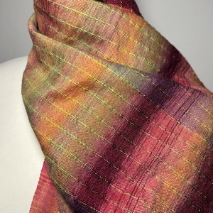 Kézzel szőtt Zöld Mályva Merinó és Teveszőr Kendő - ruha & divat - sál, sapka, kendő - kendő - Meska.hu