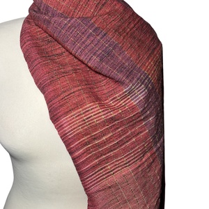 Kézzel szőtt Pink Merinó Kendő - ruha & divat - sál, sapka, kendő - kendő - Meska.hu