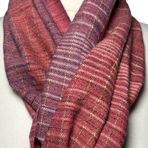 Kézzel szőtt Pink Merinó Kendő - ruha & divat - sál, sapka, kendő - kendő - Meska.hu