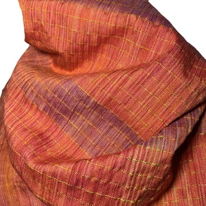 Kézzel szőtt Terrakotta Merino - Selyem Kendő - ruha & divat - sál, sapka, kendő - kendő - Meska.hu