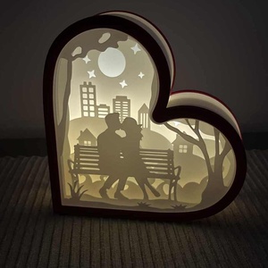 Love árnyékdoboz - egyirányból - otthon & életmód - dekoráció - asztal és polc dekoráció - asztaldísz - Meska.hu