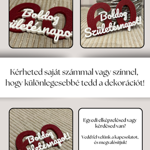 Névre szóló születésnapi beszúró, dísztábla - otthon & életmód - dekoráció - fali és függő dekoráció - felirat - Meska.hu