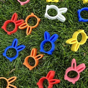 Húsvéti csokitartó - Nyuszi - ünnepi díszek, dekorációk - húsvéti díszek és dekorációk - húsvéti ajándékátadó - Meska.hu