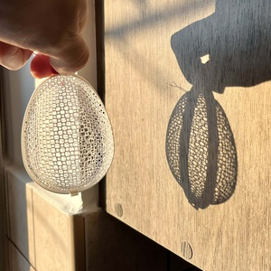 Hálómintás csokoládé tartó - Tojás - ünnepi díszek, dekorációk - húsvéti díszek és dekorációk - húsvéti ajándékátadó - Meska.hu