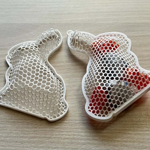 Hálómintás csokoládé tartó - Nyuszi - ünnepi díszek, dekorációk - húsvéti díszek és dekorációk - húsvéti ajándékátadó - Meska.hu