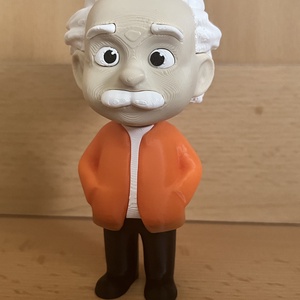 Albert Einstein mini figura - otthon & életmód - dekoráció - dekoratív figurák és szobrok - Meska.hu