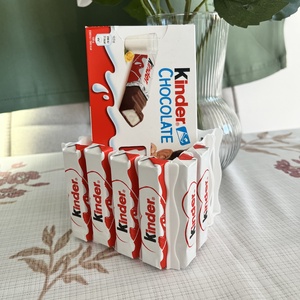 Csokitartó ajándékBOX - kocka - otthon & életmód - dekoráció - asztal és polc dekoráció - díszdoboz - Meska.hu