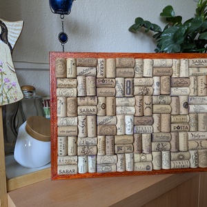 Parafadugós tábla, saját kézzel égetett, festett keretben - otthon & életmód - dekoráció - kép & falikép - táblakép - Meska.hu