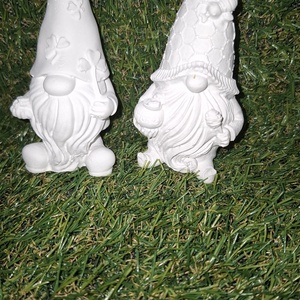Karácsonyi festhető gipsz figura csomag 2 db - diy (csináld magad) - egységcsomag - Meska.hu