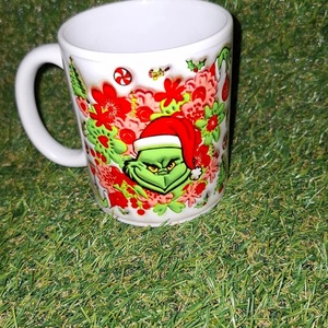 Egyedi feliratos bögre - Grinch 5, Otthon & Életmód, Konyhafelszerelés, tálalás, Tálalás, Bögre & Csésze, Mindenmás, MESKA