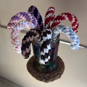 Candy cane / cukorbot - karácsony - karácsonyi lakásdekoráció - karácsonyfadíszek - Meska.hu