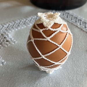 MINTA leírás - Horgolt csipke tojásdísz minta PDF � virágos húsvéti dekoráció, lépésről lépésre - diy (csináld magad) - szabásminta, útmutató - horgolási minta - Meska.hu