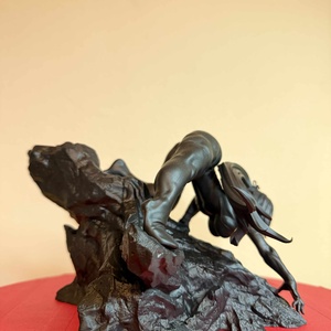 Anime Lány figura - alapozott/csiszolt - festésre előkészített - kellékek & szerszámok - dekorációs kellékek - figurák - Meska.hu