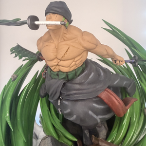 Roronoa Zoro � King of Hell Diorama - One Piece, Otthon & Életmód, Dekoráció, Dekoratív figurák és szobrok, Festett tárgyak, Szobrászat, MESKA