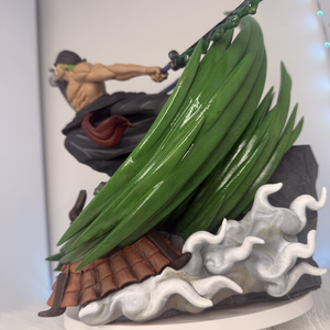 Roronoa Zoro � King of Hell Diorama - One Piece - otthon & életmód - dekoráció - dekoratív figurák és szobrok - Meska.hu