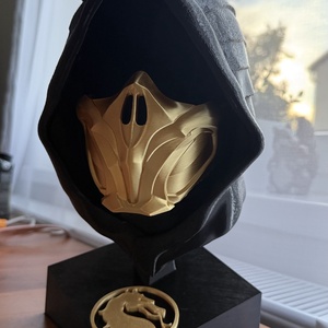 Mortal Kombat Scorpion szobor - Meska.hu