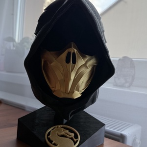 Mortal Kombat Scorpion szobor - otthon & életmód - dekoráció - dekoratív figurák és szobrok - Meska.hu