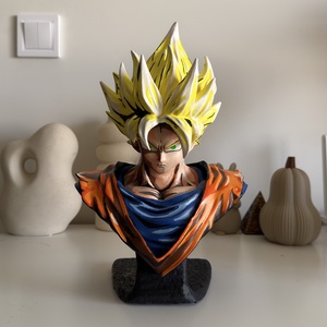 Dragon Ball Goku mellszobor - otthon & életmód - dekoráció - dekoratív figurák és szobrok - Meska.hu