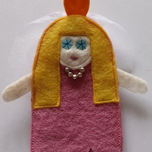 Ujjbáb királylány és királyfi - játék & sport - bábok - ujjbáb - Meska.hu